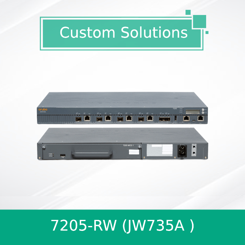 Hpe Aruba 7205 (JW735A) Hpe 7200 série contrôleur d'appareil sans fil original et nouveau