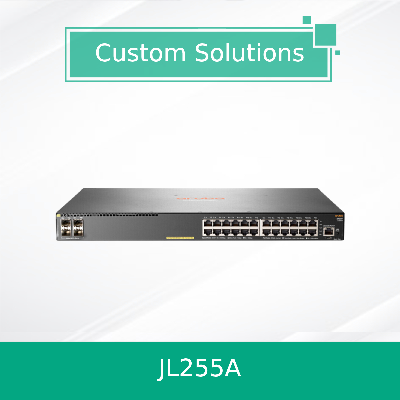 Hpe Aruba Networking 2930f 24G Poe+ 4SFP+ Switch JL255A Nouveau et original