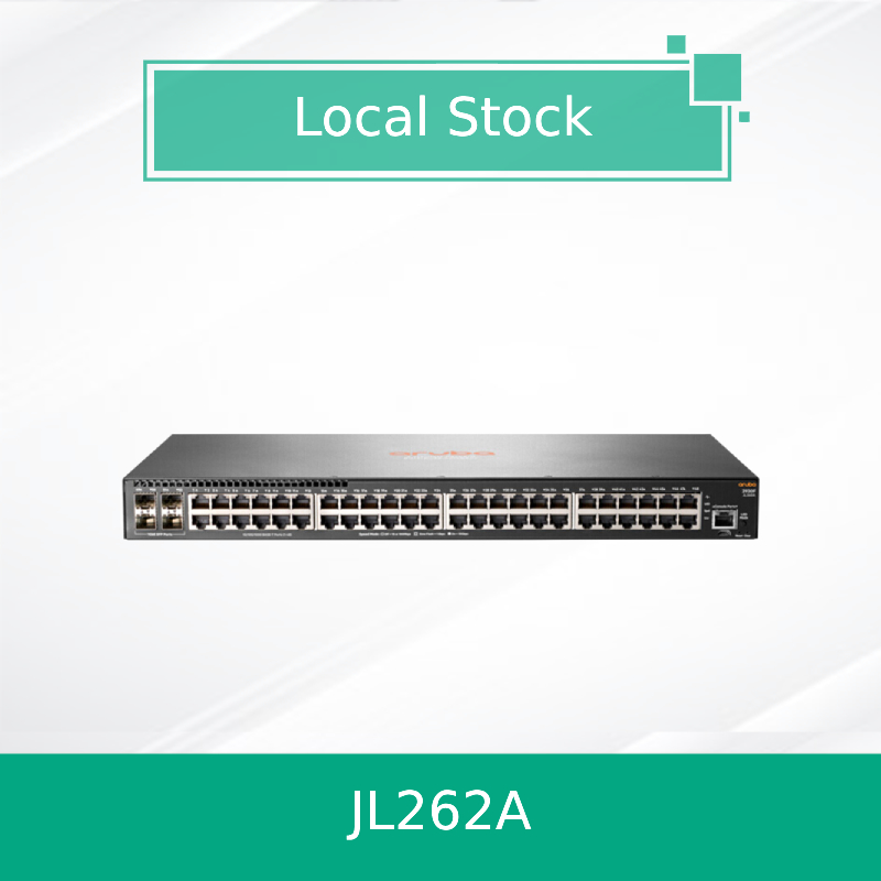 Hpe Aruba Networking 2930f 48g Poe+ 4SFP 370W Switch (JL262A) Nouveau et original