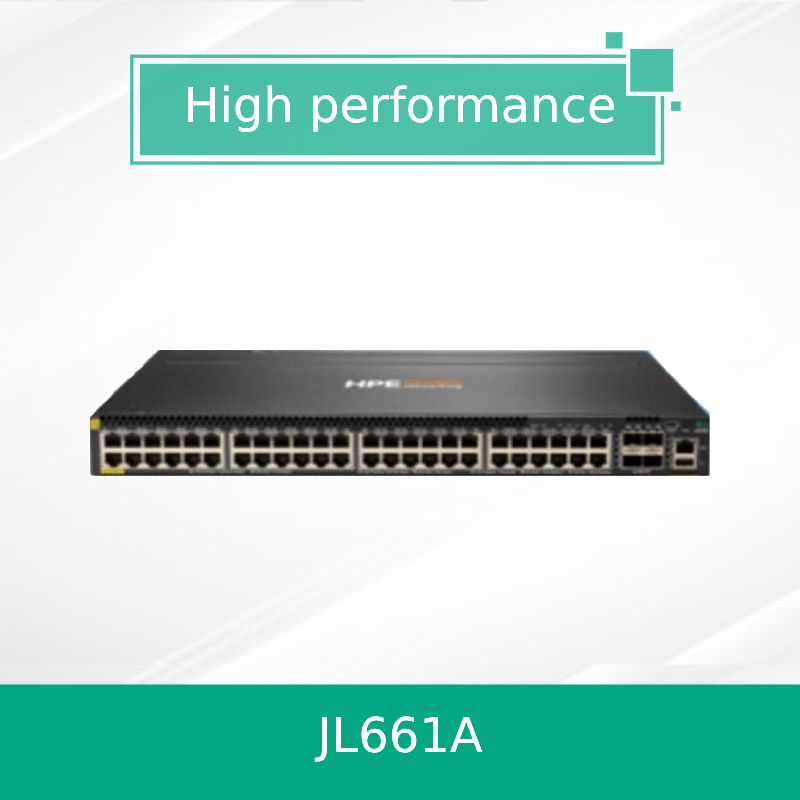 Hpe Aruba Networking Cx 6300m 48 ports 1gbe classe 4 Poe et commutateur SFP56 à 4 ports (JL661A)