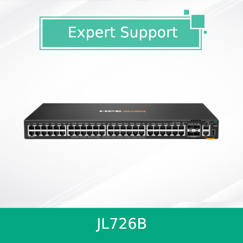 Tout nouveau commutateur Hpe Aruba Networking Cx 6200f 48g 4SFP+ (JL726B)