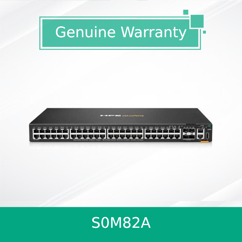 Nouveau commutateur de réseau Hpe Aruba original Cx 6200f (S0M82A)