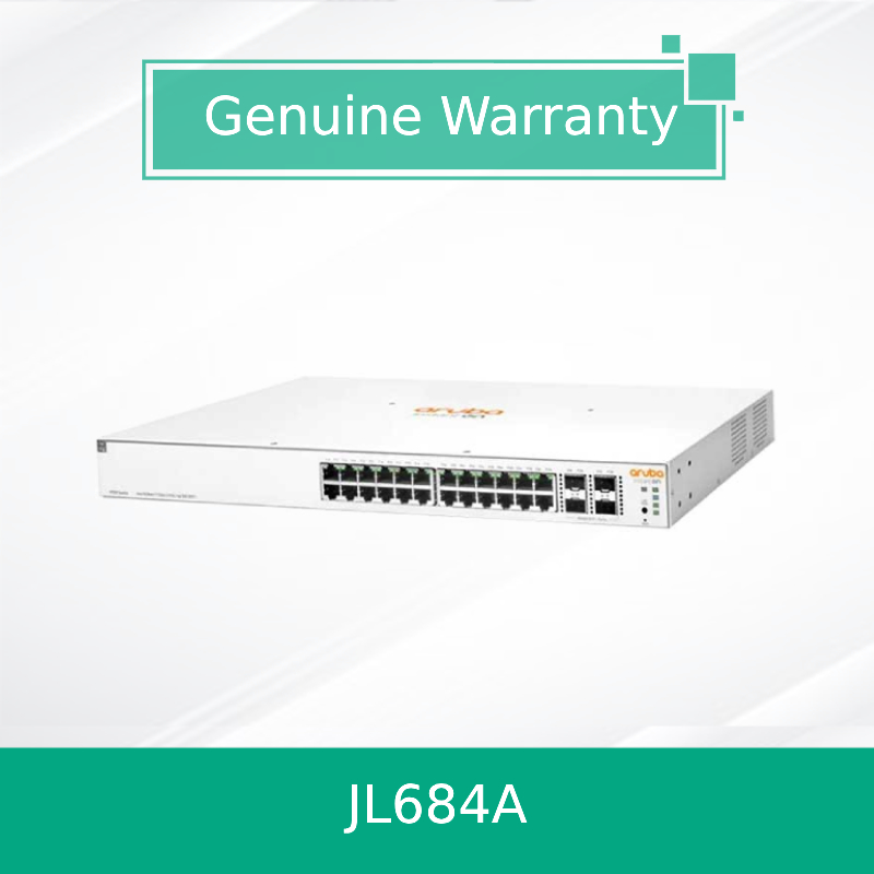 Commutateur Aruba Instant On 1930 24G Class4 PoE 4SFP/SFP+ 370W (JL684A)