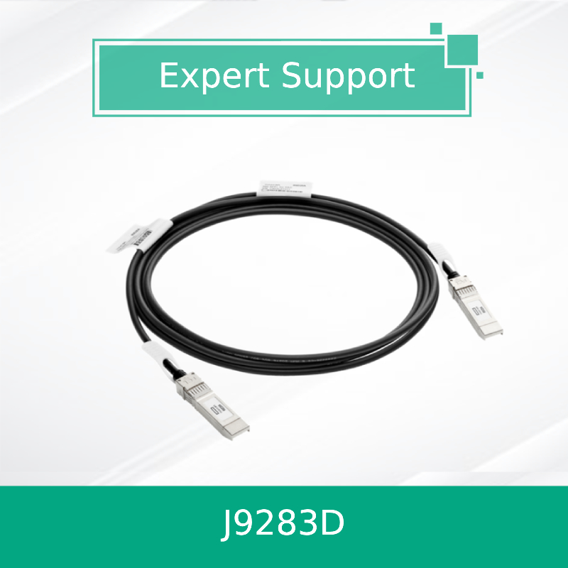 Hpe Aruba Networking 10g SFP+ à SFP+ 3m câble de cuivre à raccordement direct (J9283D)