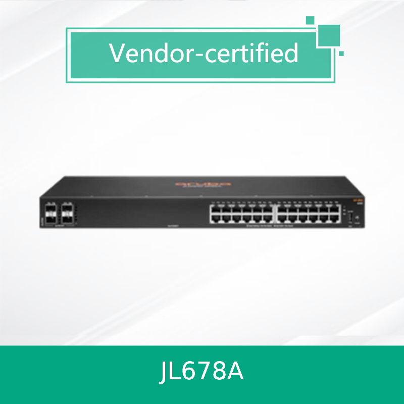 Hpe Aruba Networking Cx 6100 24G 4SFP+ Switch (JL678A) Nouveau et original