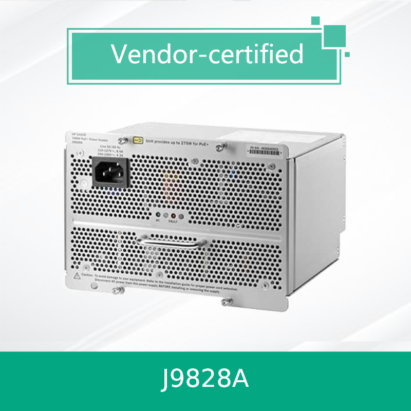 Commutateur réseau J9828A Neuf avec 5400r 700W Poe+ Original Zl2 Fonctions Snmp et Qos