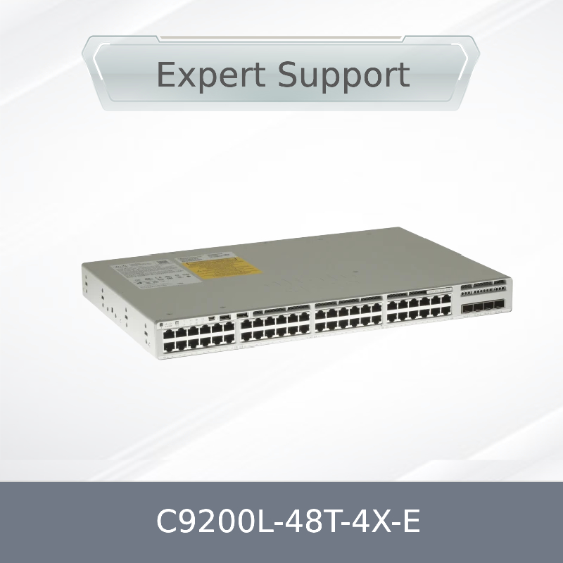 Nouveau commutateur réseau C9200L-48t-4X-E original, L3, géré, 48 X 10/100/1000 + 4 X 10 Gigabit SFP+ (lien vers le haut)