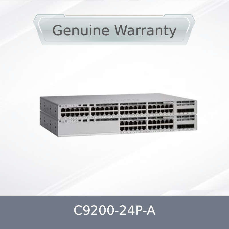 Nouveau commutateur PoE+ C9200-24p-a 24 ports d'origine avec Network Advantage