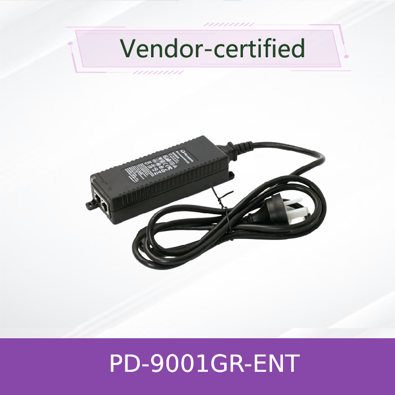 Points d'accès sans fil extrêmes PD-9001GR-ENT Porte unique Gigabit PoE Midspan, 802.3at Conforme nouveau et original