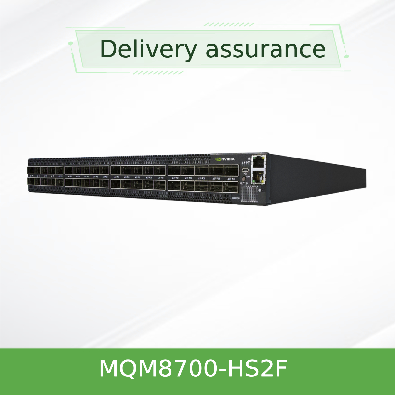 Commutateur NVIDIA Quantum MQM8700-HS2F InfiniBand 200G 40 ports avec flux d'air P2C