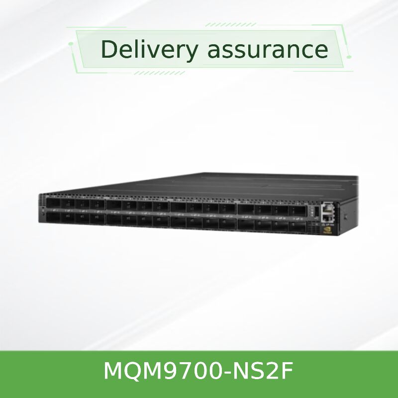 Commutateur InfiniBand NVIDIA MQM9700-NS2F 64 ports 400 Gbit/s avec technologie SHARPv3, format 1U