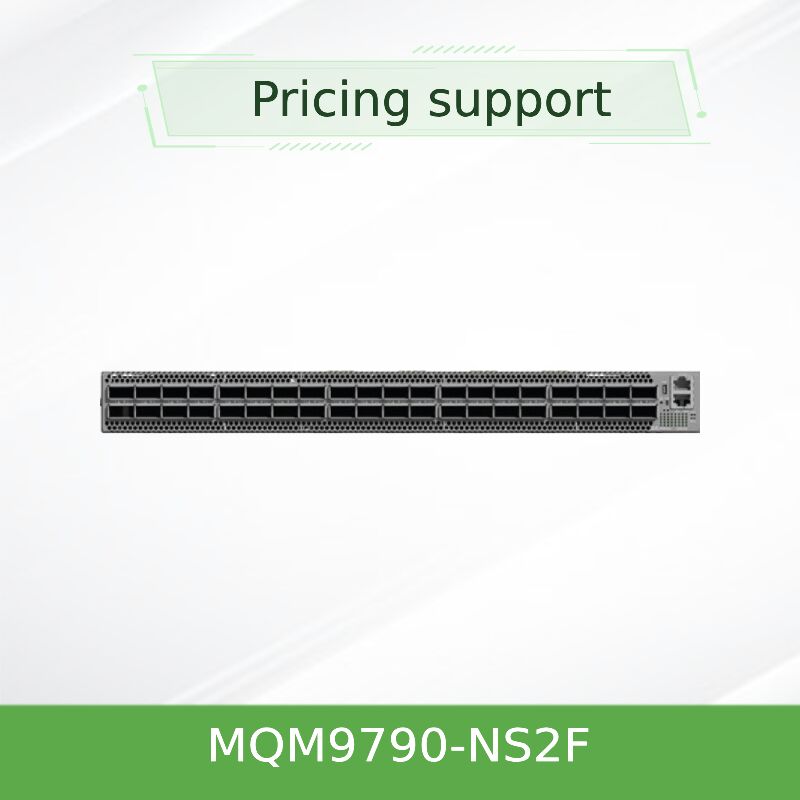 Commutateur InfiniBand Mellanox MQM9790-NS2F 64 ports 400 Gbit/s | Géré extérieurement pour les fabrics définis par logiciel UFM