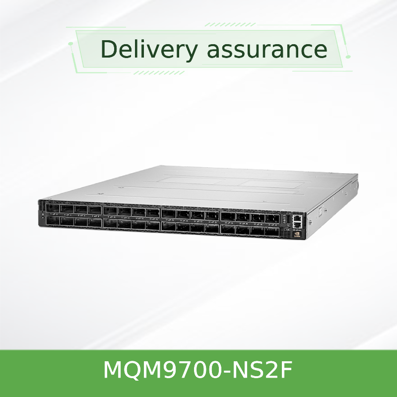 Commutateur InfiniBand NVIDIA Quantum-2 MQM9700-NS2F 400 Gb/s – 64 ports NDR, flux d'air P2C, gestion intégrée