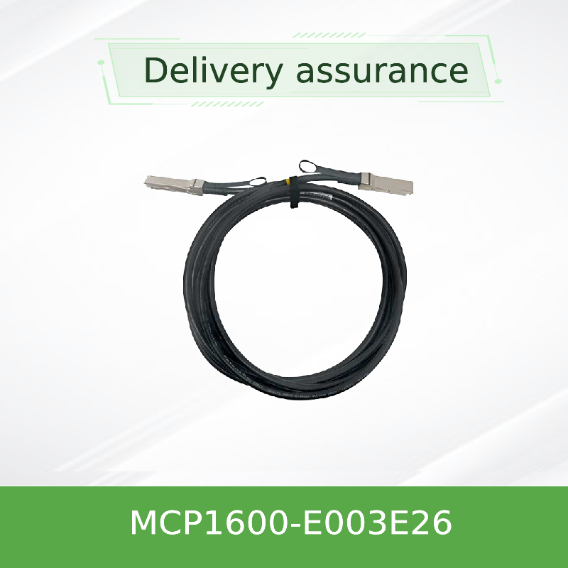 Câble DAC passif Mellanox MCP1600-E003E26 100 Gb/s QSFP28 – 3 m, 26 AWG, EDR InfiniBand
